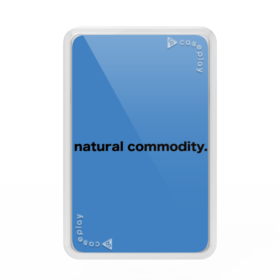 Premium Card Wallet［ NATURAL COMMODITY Blue ］