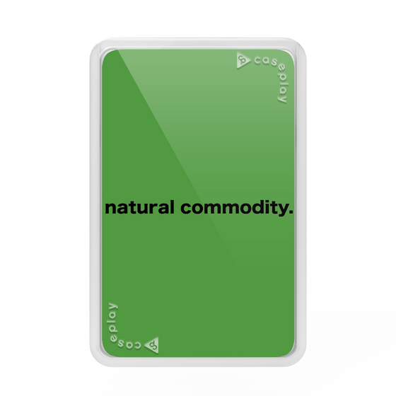 Premium Card Wallet［ NATURAL COMMODITY Green ］