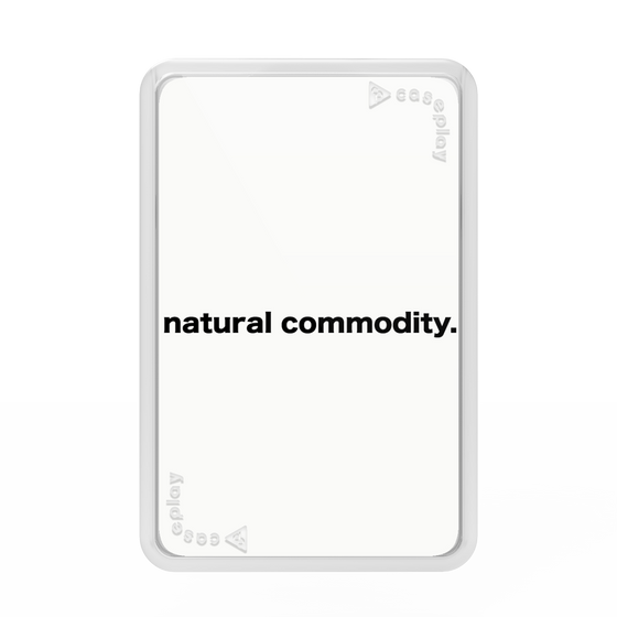 Premium Card Wallet［ NATURAL COMMODITY White ］