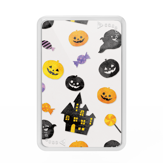 Premium Card Wallet［ Halloween Party - White ］