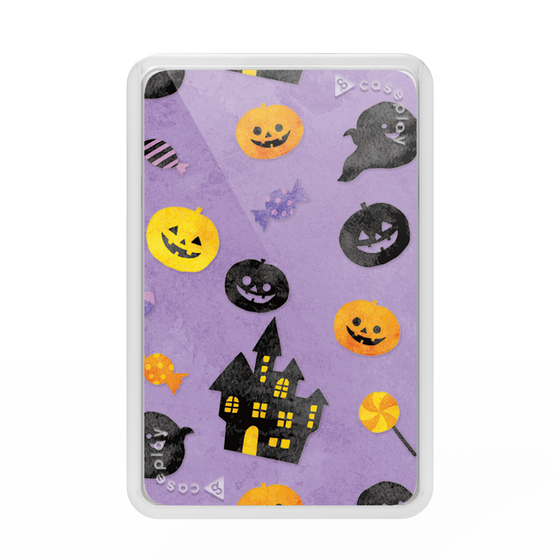 Premium Card Wallet［ Halloween Party - Purple ］