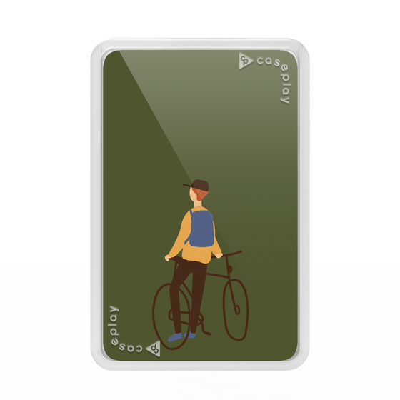 Premium Card Wallet［ Dont stop - Green ］