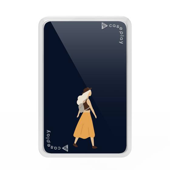Premium Card Wallet［ Never Mind - Navy ］