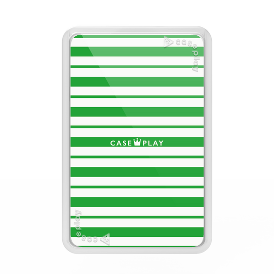 Premium Card Wallet［ Small Border - Green ］