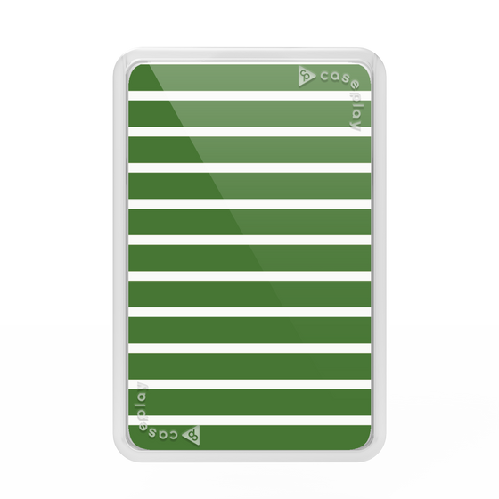 Premium Card Wallet［ Middle Border - Green ］