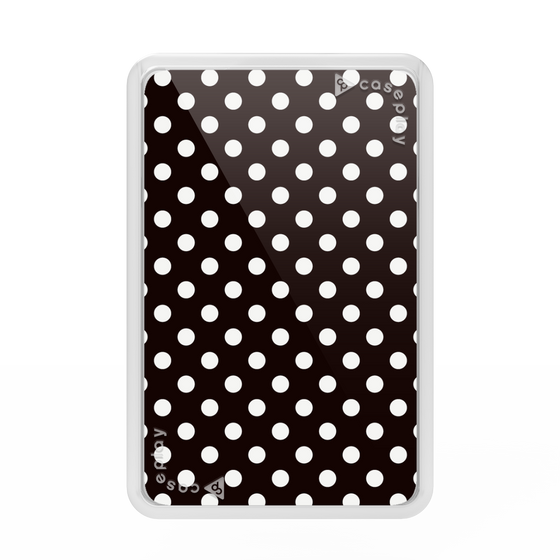 Premium Card Wallet［ Small Dot - Black ］