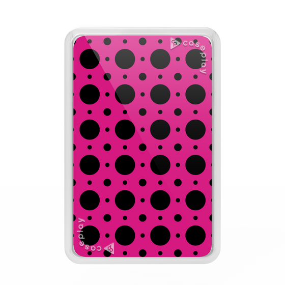 Premium Card Wallet［ Shower Dot - Pink ］