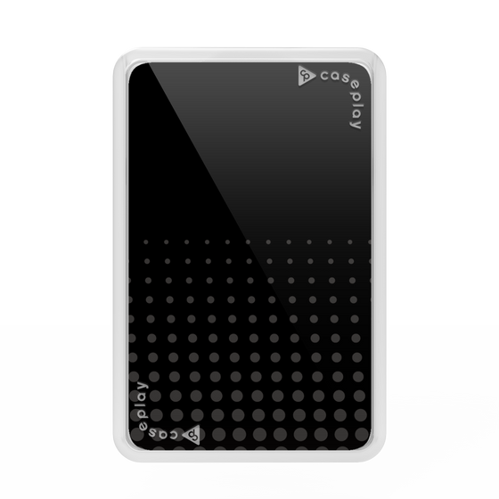 Premium Card Wallet［ Dot Gradation - Black ］