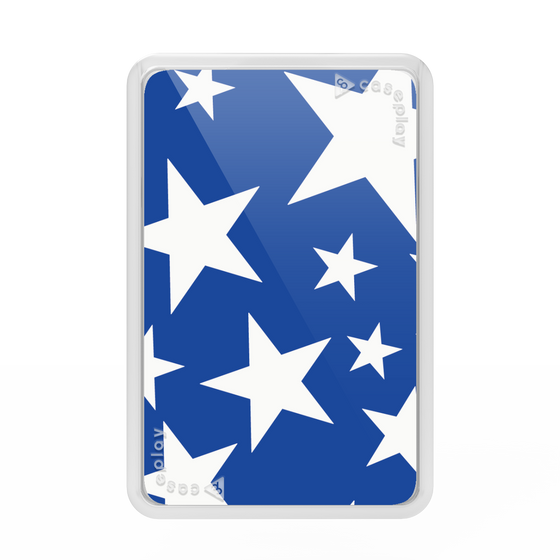 Premium Card Wallet［ Stars - Blue ］