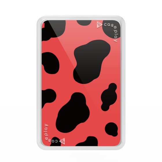 Premium Card Wallet［ Cow - Red ］