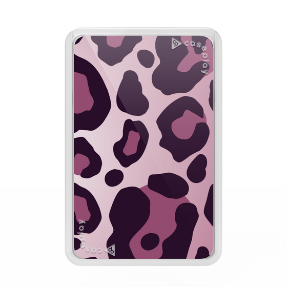 Premium Card Wallet［ Leopard - Pink ］