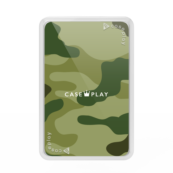 Premium Card Wallet［ Camouflage - Green ］