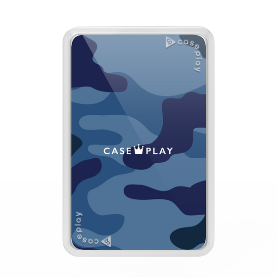 Premium Card Wallet［ Camouflage - Blue ］