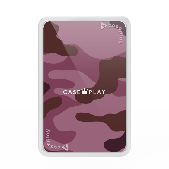 Premium Card Wallet［ Camouflage - Pink ］
