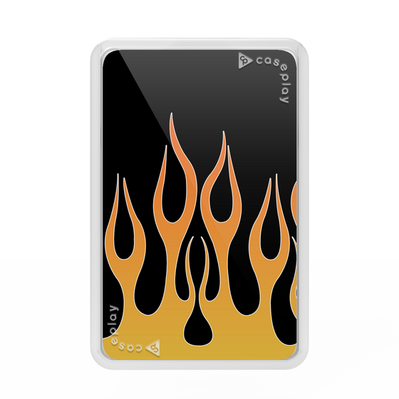 Premium Card Wallet［ Flame - Yellow ］