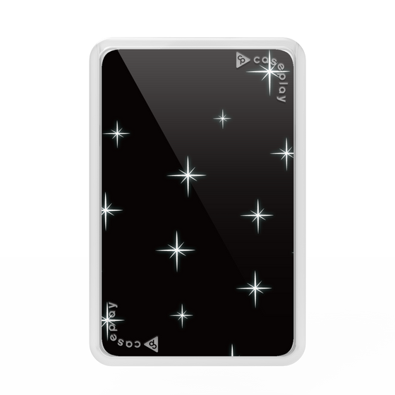 Premium Card Wallet［ Glitter - Black ］