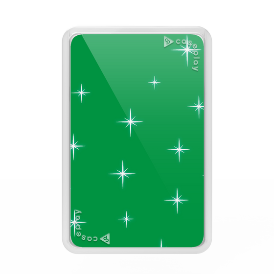 Premium Card Wallet［ Glitter - Green ］