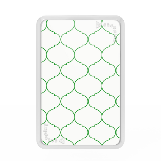 Premium Card Wallet［ Moroccan1 -Green ］