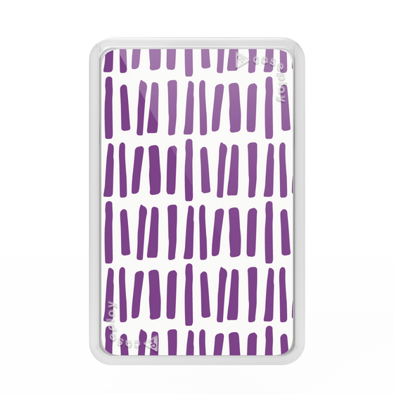 Premium Card Wallet［ Nordic - Purple ］