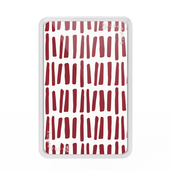 Premium Card Wallet［ Nordic - Red ］