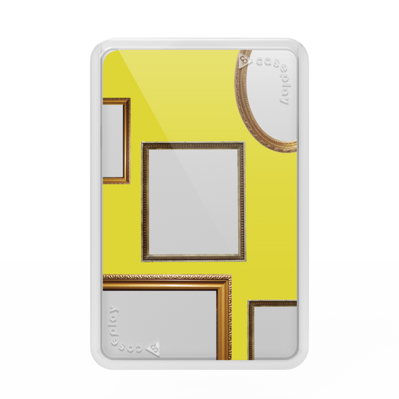 Premium Card Wallet［ Photo Frames - Yellow ］