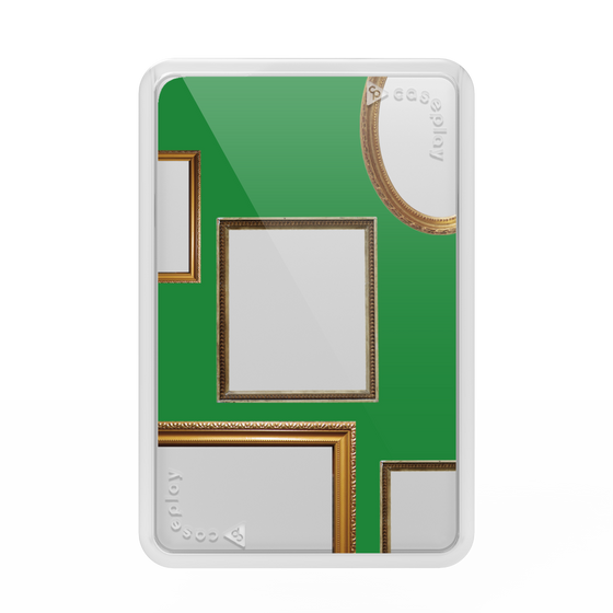 Premium Card Wallet［ Photo Frames - Green ］