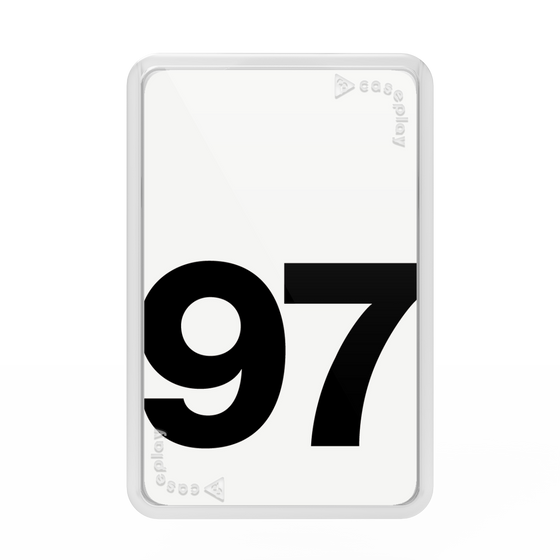 Premium Card Wallet［ No.97 - White ］
