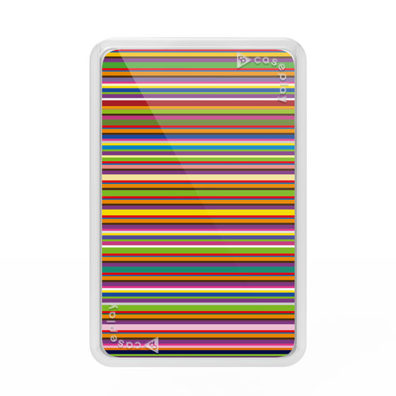 Premium Card Wallet［ Colorful Boader ］