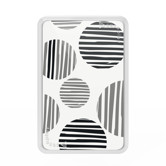 Premium Card Wallet［ Nordic Dot - Black ］