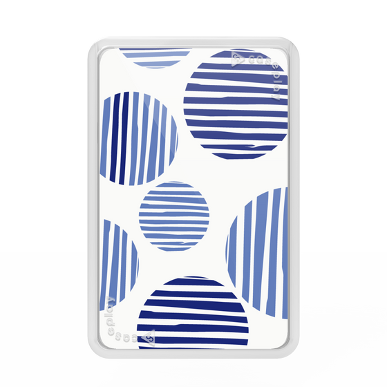 Premium Card Wallet［ Nordic Dot - Blue ］