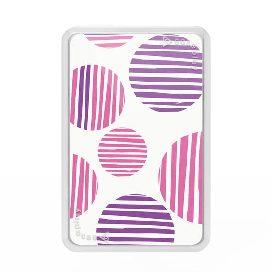 Premium Card Wallet［ Nordic Dot - Pink ］