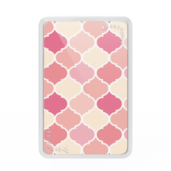 Premium Card Wallet［ Moroccan1 color - Pink ］