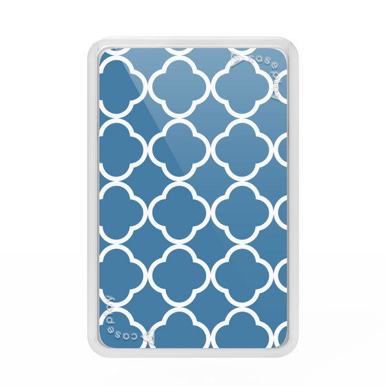 Premium Card Wallet［ Moroccan2 - Blue ］