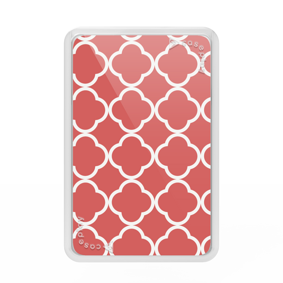 Premium Card Wallet［ Moroccan2 - Red ］