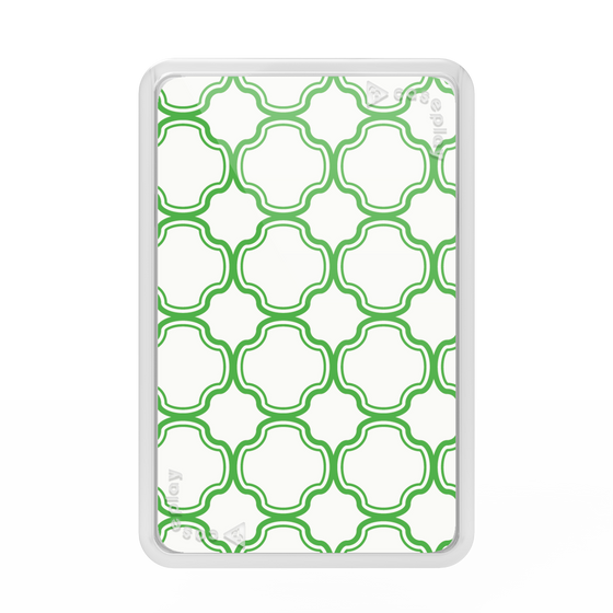 Premium Card Wallet［ Moroccan3 - Green ］