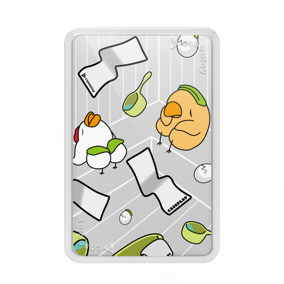 Premium Card Wallet［ Original - Bird Sauna ］