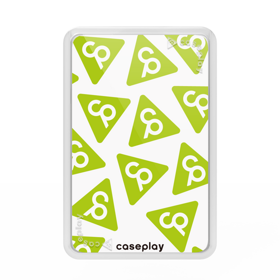 Premium Card Wallet［ Original - CASEPLAY Logo Mark - Green ］