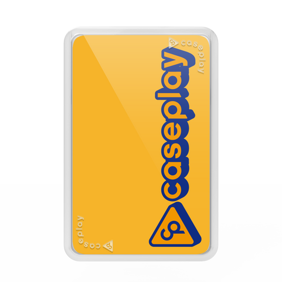 Premium Card Wallet［ Original - CASEPLAY Logotype - Orange ］