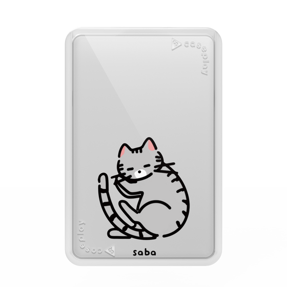Premium Card Wallet［ Original - CASEPLAY Cat - Saba ］