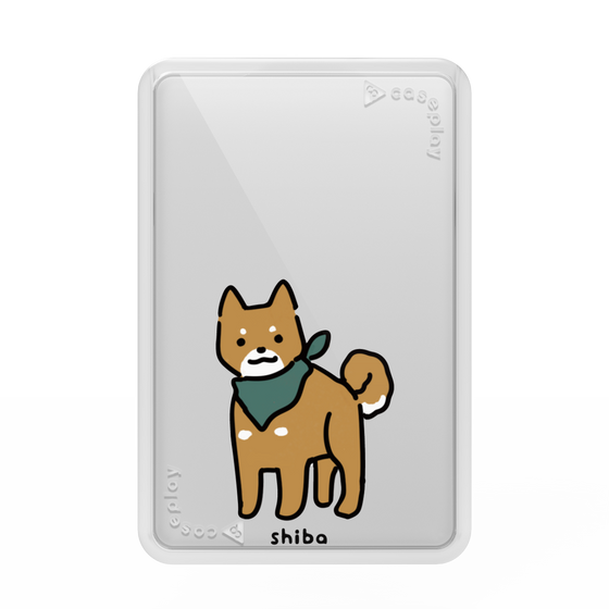 Premium Card Wallet［ Original - CASEPLAY Dog - shiba ］