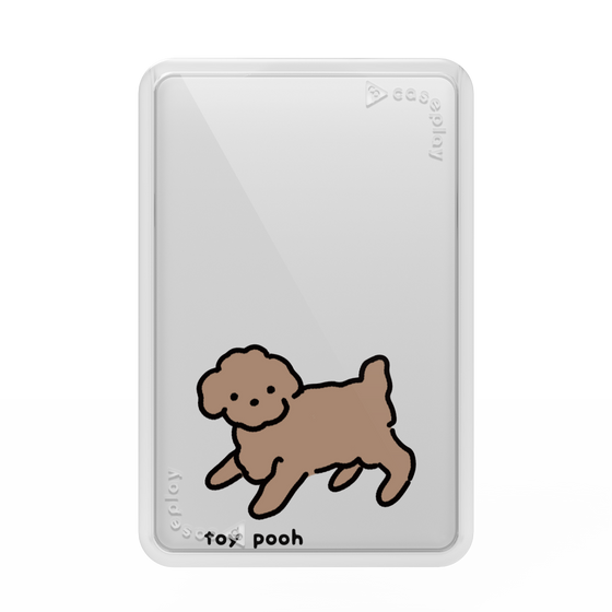 Premium Card Wallet［ Original - CASEPLAY Dog - Toy Pooh ］