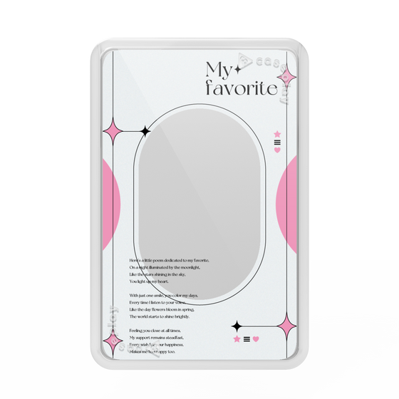 Premium Card Wallet［ Original - Instax Case - Pink ］