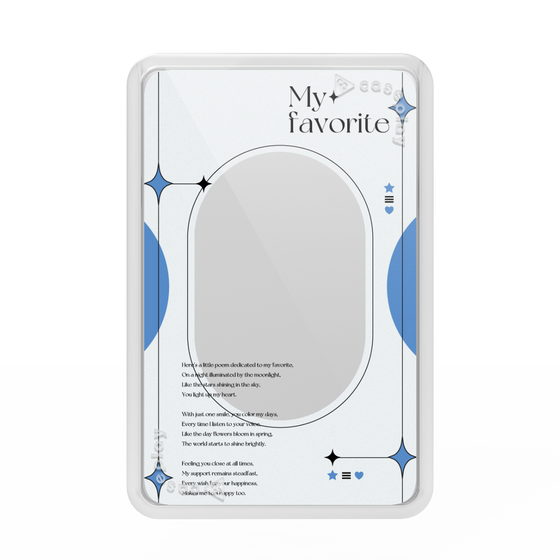 Premium Card Wallet［ Original - Instax Case - Blue ］