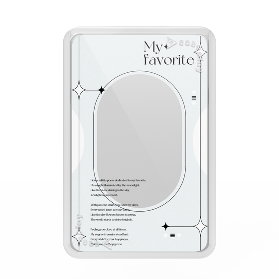 Premium Card Wallet［ Original - Instax Case - White ］