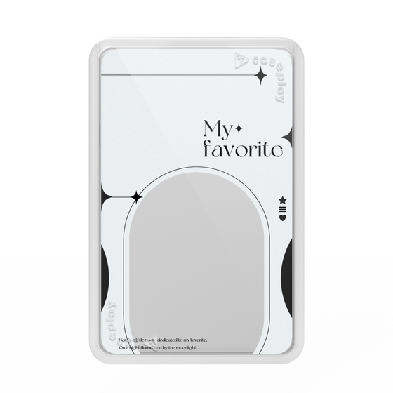 Premium Card Wallet［ Original - Instax Case - Black ］