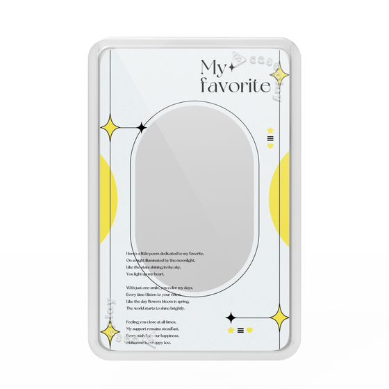 Premium Card Wallet［ Original - Instax Case - Yellow ］