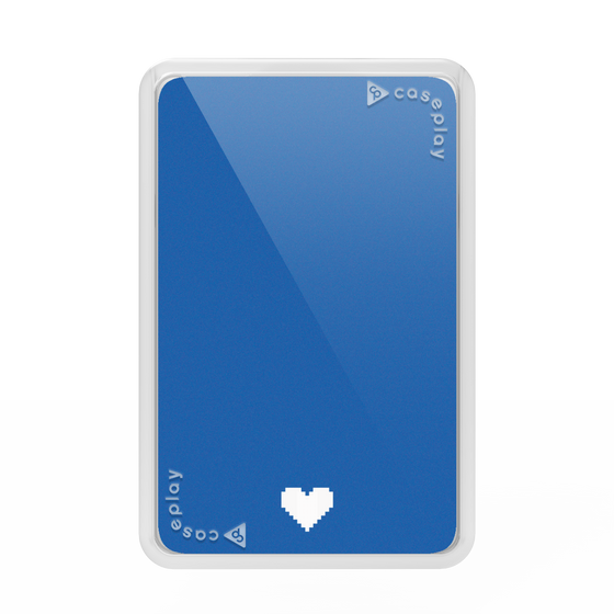 Premium Card Wallet［ Original - Favorite Color Heart - Blue ］
