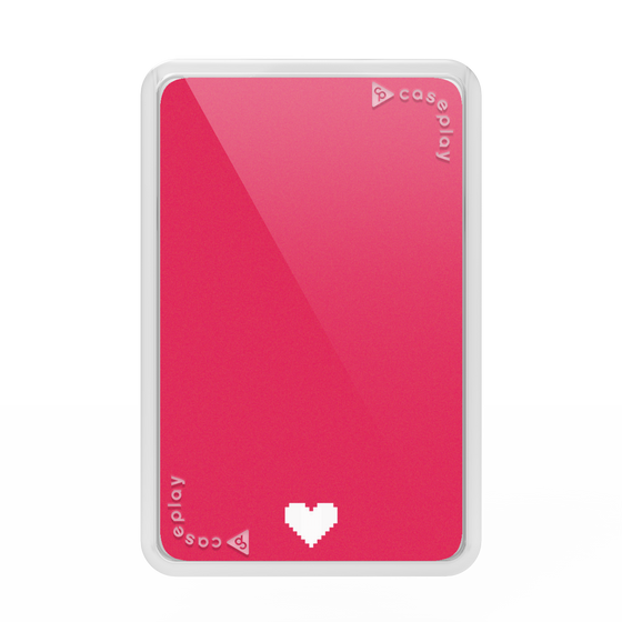 Premium Card Wallet［ Original - Favorite Color Heart - Red ］