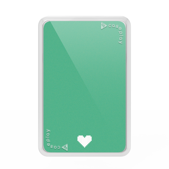 Premium Card Wallet［ Original - Favorite Color Heart - Green ］