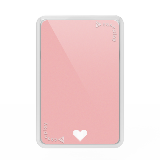 Premium Card Wallet［ Original - Favorite Color Heart - Pink ］